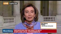 Pelosi Says ‘Major’ State Aid to Be Included in Next Relief Bill News Clip