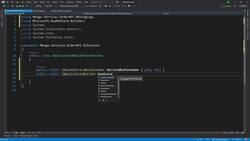 .NET Core Microservices - Set Up Auto Start and Stop for Service Bus Consumer Instructional Video