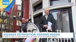 Wikileaks Founder Julian Assange's Extradition Hearing Has Started News Clip