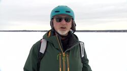 Frozen Alberta lakes make an ideal playground News Clip