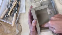 Ceramic Fireplace Part 2 (attaching slabs) Instructional Video