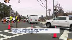 Program to ease traffic in the Hamptons begins News Clip
