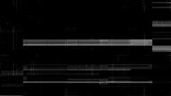 Noise on Analog TV Screen VHS Stock Footage