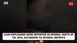 'Explosions In Tel Aviv': Houthis Fire Missiles, Drones | Total Chaos In Israeli City News Clip