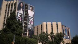 CLEAN : STOCKSHOTS of election billboards in Jerusalem News Clip