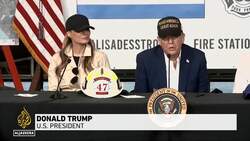 President Trump visits disaster areas, federal emergency agency shake-up planned News Clip