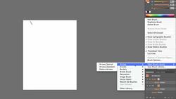 How to Use Calligraphic Brushes with Adobe Illustrator Instructional Video