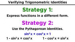 Verifying Trigonometric Identities Instructional Video