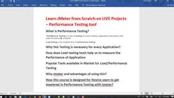 Learn JMeter from Scratch on Live Applications - Performance Testin - JMeter Introduction Instructional Video