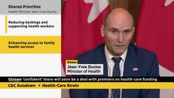 Ottawa 'confident' there will soon be a deal on health-care funding News Clip