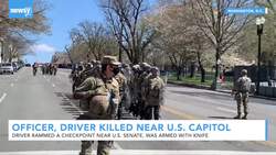 Armed Man Rams Car Into 2 Capitol Police; 1 Officer, Suspect Killed News Clip