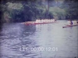 Rowing 60s Stock Footage