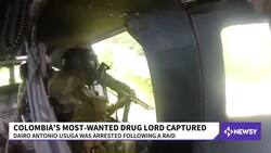 Colombia's Most-Wanted Drug Lord Captured In Jungle Raid News Clip