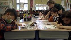 Dyker Heights elementary school students send letters and care packages to at-risk military veterans News Clip