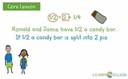 Dividing Fractions by Whole Numbers Instructional Video
