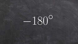 Sketch the Angle in Standard Position Instructional Video