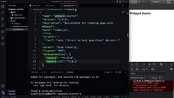 Modern JavaScript from the Beginning - Second Edition - Webpack Basic Setup Instructional Video