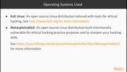 Explain web security : Operating Systems and Tools Used Instructional Video
