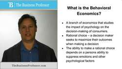 Behavioral Economics - Management Instructional Video