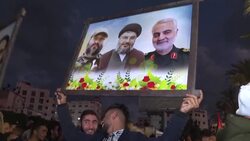 CLEAN : Islamic Jihad supporters protest against Saudi-led war in Yemen News Clip