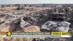 'Nobody is expelling any Palestinians' from Gaza: US President Trump says News Clip