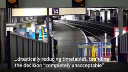 Sadiq Khan And Andy Burnham Join Forces To Criticise Avanti West Coast Service Cuts News Clip