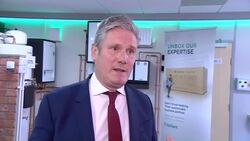 Keir Starmer heat pump manufacturer visit interview part 2 News Clip