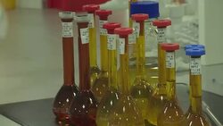 Boris Johnson touring a vaccine lab News Clip