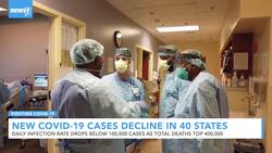 U.S. COVID-19 Deaths Top 480,000, But New Cases Falling In 40 States News Clip