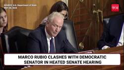 'Your Time Is Up': Marco Rubio's BRUTAL TAKEDOWN Of Democrat Senator Hollen Over US Deportations News Clip