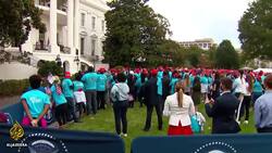 Trump holds first public event since COVID-19 diagnosis News Clip