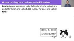 Convert from smaller to larger units of measure Instructional Video