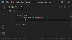 The Ultimate Guide to Python Programming With Python 3.10 - if Statements in List Comprehension Instructional Video