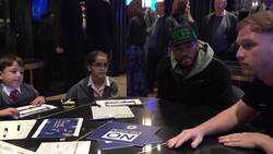 Reece James and Kamala Harris' husband attend anti-hate event at Chelsea News Clip