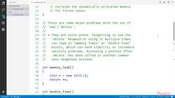 Mastering C++ Standard Library Features [Video] - Smart Pointers – What Problem Do They Solve? Instructional Video