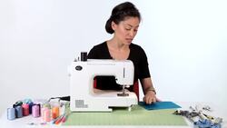 How to Use an Edge Stitcher Attachment on a Sewing Machine Instructional Video