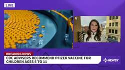 CDC Advisers Recommend Pfizer Vaccine For Children 5-11 Years Old News Clip