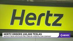 Hertz Orders 100,000 Teslas, Among Largest EV Purchases Ever News Clip