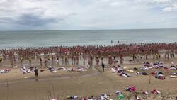 Strip and Dip in Co Wicklow News Clip