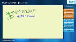 Polynomials: Introduction Instructional Video