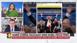 Breaking: It's not Trump; Venezuelan leader María Corina Machado wins Nobel Peace Prize News Clip