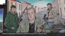 Biden pitches continued peace during Belfast visit News Clip