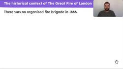 Generating knowledge about The Great Fire of London Instructional Video