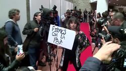 CLEAN : Ex-FARC guerrillas hold fashion show to promote peace reconciliation News Clip