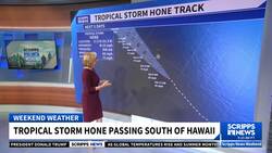 Hawaii bracing for impact from Tropical Storm Hone News Clip