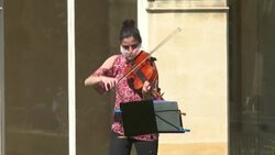 CLEAN : Bordeaux Opera performs concert for hospital workers and patients News Clip