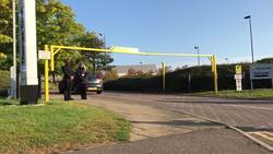 Staff arrive at Thomas Cook headquarters in Peterborough News Clip