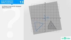 GCSE Secondary Maths Age 13-17 - Shapes & Area: Transformations - Explained Instructional Video