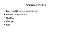 Agile Scrum Master Certification Exam Prep (CSM) - Scrum Aspects Introduction Instructional Video