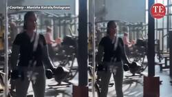 Manisha Koirala’s Powerful Message on Fitness and Life News Clip